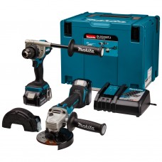 Набор инструментов Makita DLX2430TJ (DGA504, DDF486)