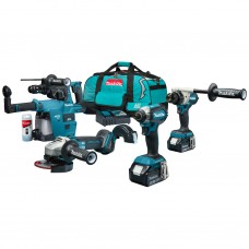 Набор инструментов Makita  DLX4155TX1 (DDF486Z, DTD153Z, DGA504Z, DHR243Z, DX07)