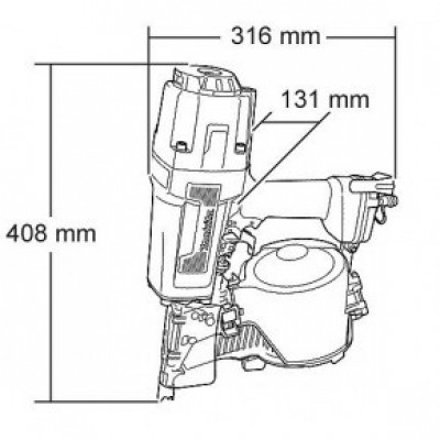 Пневматичний цвяхів Makita AN 901