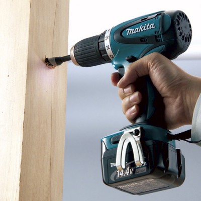 Аккумуляторная дрель-шуруповерт  Makita BDF 456 RFE