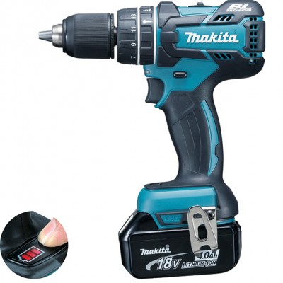 Акумуляторний ударний дриль-шуруповерт Makita DHP 480 RMJ