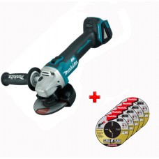 Аккумуляторная угловая шлифмашина Makita DGA 504 ZX2