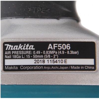 Пневматичний цвяхів Makita AF506