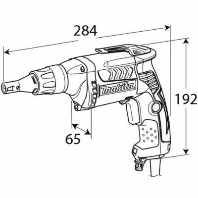 Мережевий шуруповерт для гіпсокартону Makita FS 4300