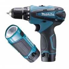 Аккумуляторная дрель-шуруповерт Makita DF 330 DWLE