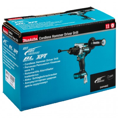 Аккумуляторная ударная дрель-шуруповерт Makita DHP486Z (без АКБ)