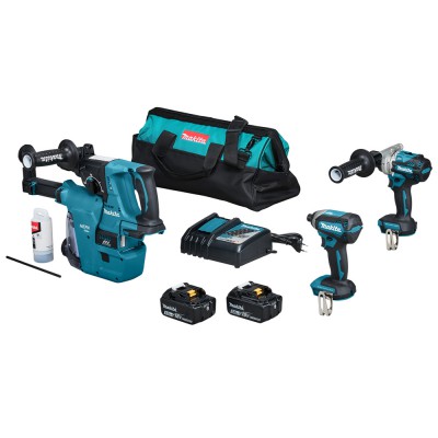 Набір інструментів Makita DLX3154TX1 (DDF486, DTD153, DHR243)