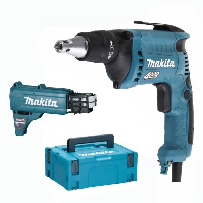 Мережевий шуруповерт по гіпсокартону Makita FS4300JX2