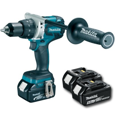 Аккумуляторная дрель-шуруповерт Makita DDF 481 RT3J