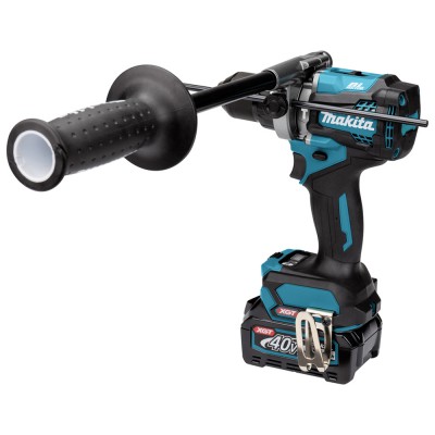 Акумуляторний дриль-шуруповерт із ударом Makita XGT 40 V MAX HP001GD201