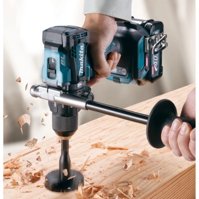 Акумуляторний дриль-шуруповерт із ударом Makita XGT 40 V MAX HP001GD201