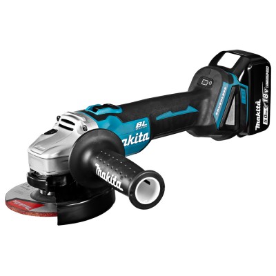 Аккумуляторная угловая шлифмашина Makita DGA 504 RTJ