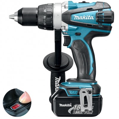 Аккумуляторная дрель-шуруповерт Makita DDF 458 RFJ