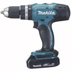 Аккумуляторная ударная дрель-шуруповерт Makita BHP 453 SHE