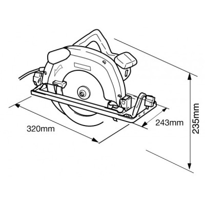 Дисковая пила Makita 5604 R