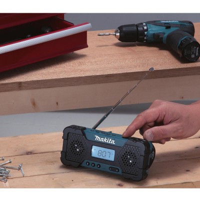 Акумуляторний дриль-шуруповерт Makita DF 330 DWE + радіо MR051 + акумуляторний ліхтар STEX ML 101