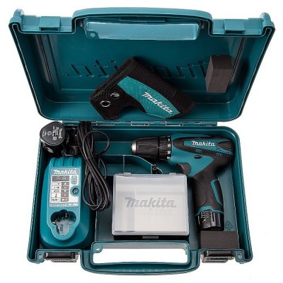 Акумуляторний дриль-шуруповерт Makita DF 330 DWE + радіо MR051 + акумуляторний ліхтар STEX ML 101