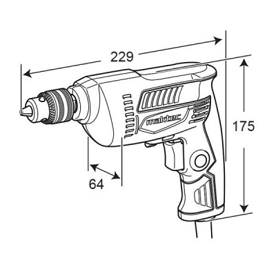 Безударний дриль Maktec MT 607