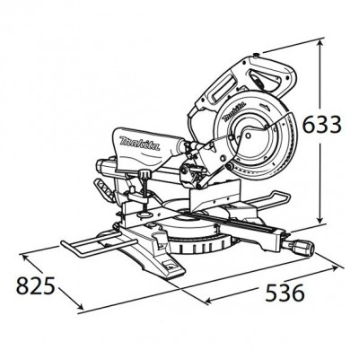 Торцовочная пила Makita LS 1018 L