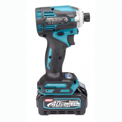 Аккумуляторный ударный гайковерт XGT 40 V MAX Makita TD001GD201
