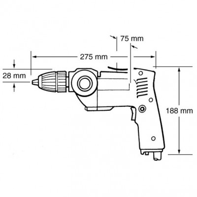 Дриль безударний Makita DP 4700