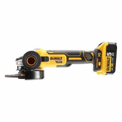 Аккумуляторная угловая шлифмашина DeWALT DCG405P2