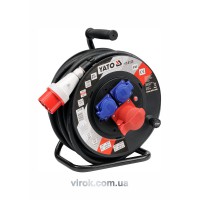 Удлинитель на катушке Yato YT-8120, 25 м