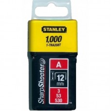 Скобы Stanley тип A 12 мм, для Light Duty, 1000 шт.