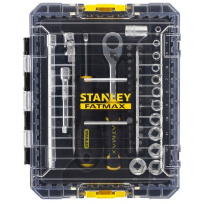 Набір торцевих головок шестигранних 1/4 FATMAX® Maxi Drive STANLEY FMMT98101-0, 48 предметів