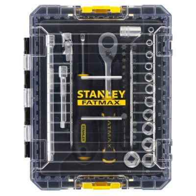 Набір торцевих головок шестигранних 1/4 FATMAX® Maxi Drive STANLEY FMMT98101-0, 48 предметів