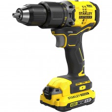 Дрель шуруповерт ударный аккумуляторный Stanley Fatmax SFMCD715D2K