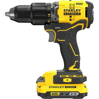 Дриль-шурупокрут ударний акумуляторний STANLEY FATMAX SFMCD715D2K