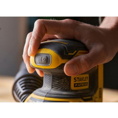 Шліфмашина ексцентрикова акумуляторна STANLEY FATMAX SFMCW220D1S