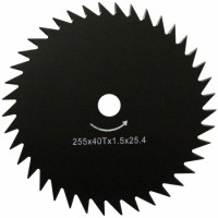 WERK 255х25.4х1.6 мм 40Т Ніж для мотокоси