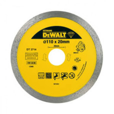 Алмазний пильний диск 110x20 - для кераміки, плитки, граніту, мармуру DeWALT DT3714