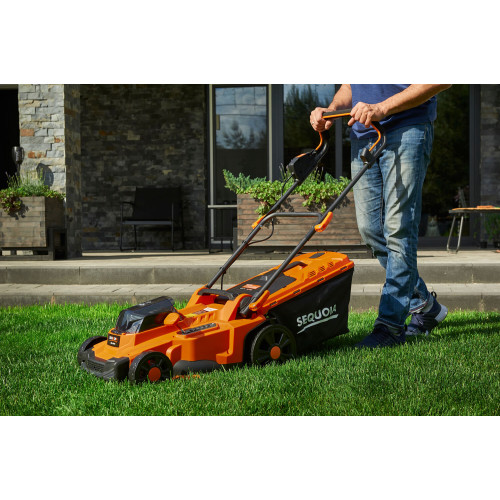 Газонокосилка аккумуляторная SEQUOIA SBL4037B-E2W