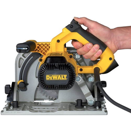 Пила дискова електрична занурювальна Dewalt DWS520KT
