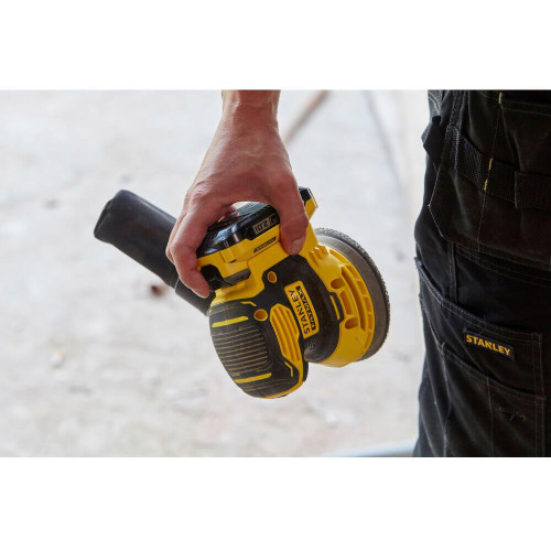 Шліфувальна машина ексцентрикова акумуляторна Stanley Fatmax SFMCW220D1S