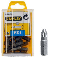 Біта з шестигранником 1/4 під шліц Pz1 довжиною 25 мм STANLEY 1-68-945