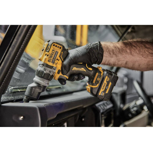 Акумуляторний дриль шуруповерт безщітковий зі змінними насадками Dewalt DCD703NT