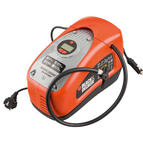 Компресор міні автомобільний Black+Decker ASI300
