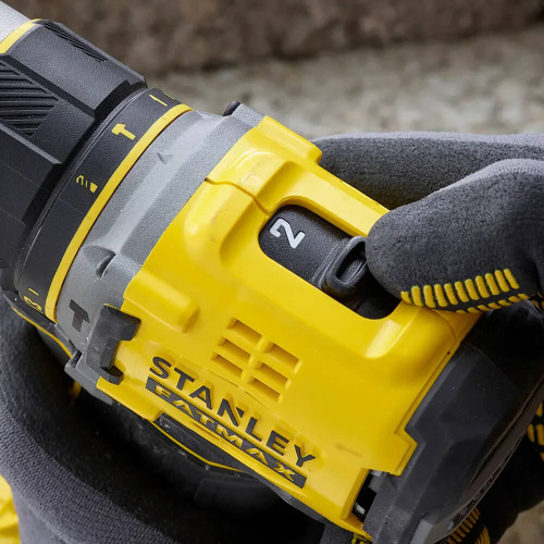 Акумуляторний дриль шуруповерт ударний безщітковий Stanley Fatmax SFMCD721B