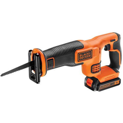 Сабельная пила с аккумулятором Black+Decker BDCR18
