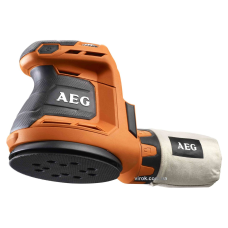 Орбітальна шліфувальна машина акумуляторна Aeg BEX18-125-0