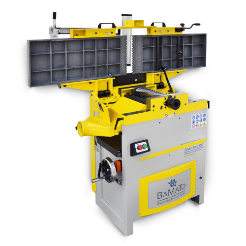 Верстат фугувально рейсмусовий BAMATO BHM-310PRO - зі спіральним ножовим валом, 380 в, 56 ножів