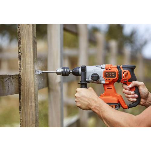 Перфоратор акумуляторний щітковий BLACK+DECKER BCD900E2K