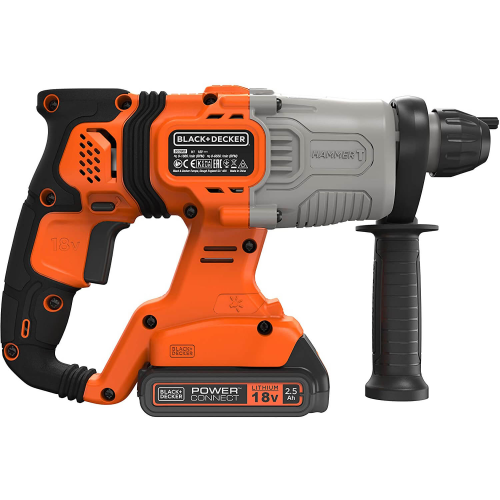Перфоратор акумуляторний щітковий BLACK+DECKER BCD900E2K
