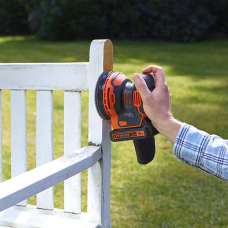 Эксцентриковая шлифовальная машинка по дереву аккумуляторная Black+Decker BDCROS18N