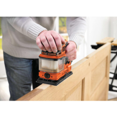 Ручная шлифмашина по дереву вибрационная сетевая Black+Decker KA330EKA