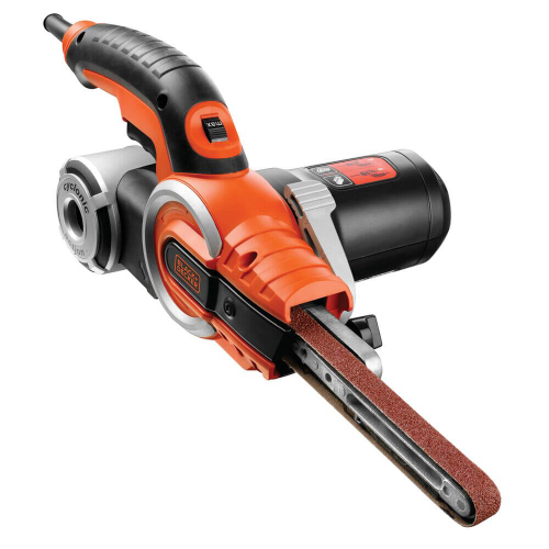 Стрічкова шліфувальна машина електрична Black+Decker KA902EK